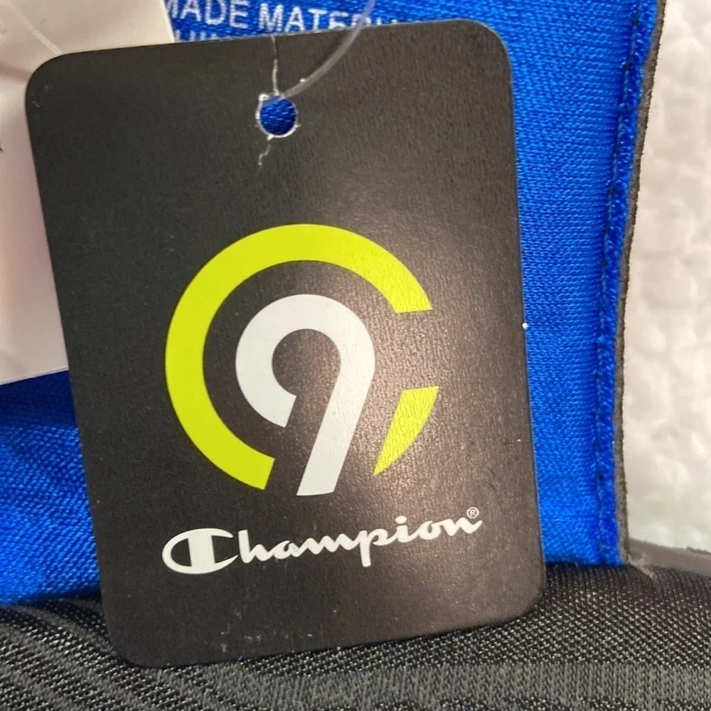Champion Cushion Fit Franco Boy’s Black  Slide Size L (4/5) NWT - Picture 5 of 10